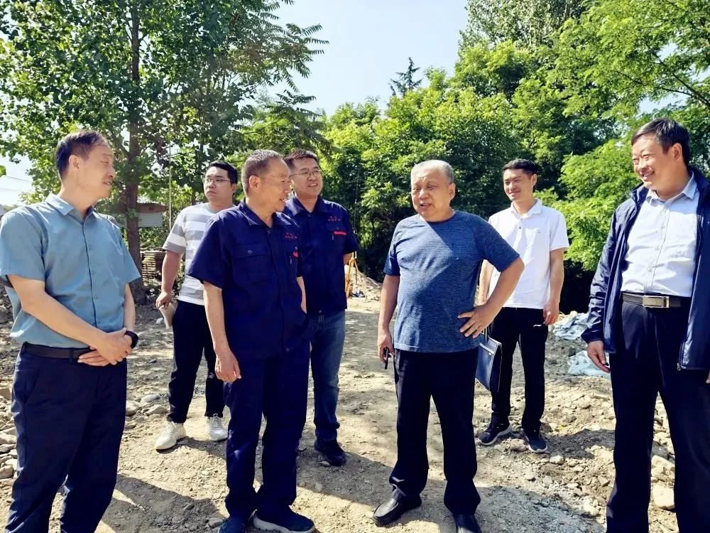 省應急廳領(lǐng)導到中科礦業(yè)進(jìn)行尾礦庫汛期安全檢查